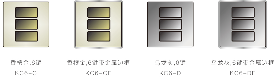 KC6 6键智能(néng)机械面板